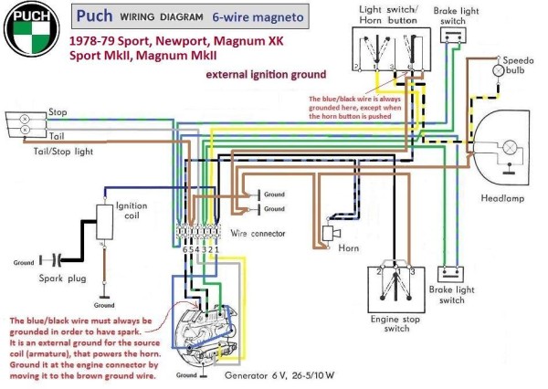 Wiring Diagrams « Myrons Mopeds