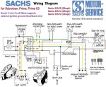 Sachs Suburban,Prima,G3 Bosch 3-wire magneto external ignition ground