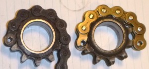 MB Front Sprockets With Rubbers