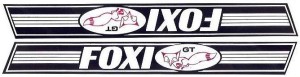 Foxi GT tank stickers 75dpi For sale in stickers