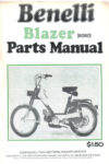 1976 Benelli Blazer parts manual