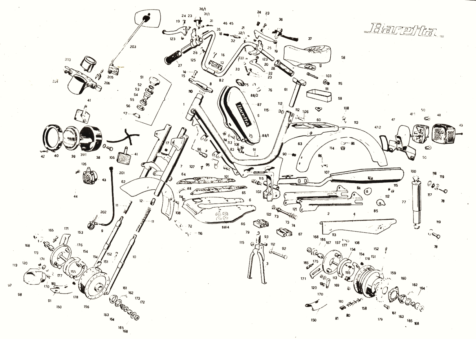 Baretta Parts « Myrons Mopeds