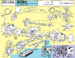 Benelli G2 engine parts color