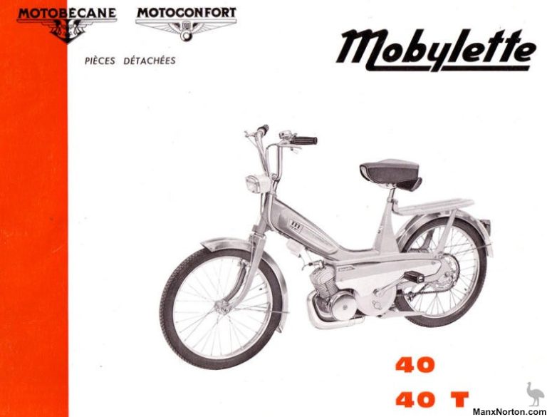 Motobecane Models « Myrons Mopeds