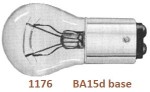 1176 BA15d bulb