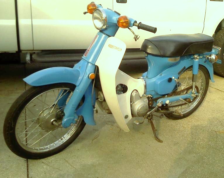 honda 50cc moped 1970's