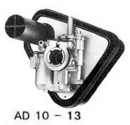 Carburateur Gurtner Ar2-10 (ø 10 mm) mobylette Motobécane