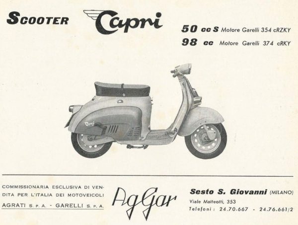 Garelli Models 1947-1979 « Myrons Mopeds