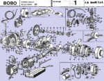 Benelli Bobo engine parts gif