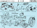 Benelli G2 wheels and controls parts gif